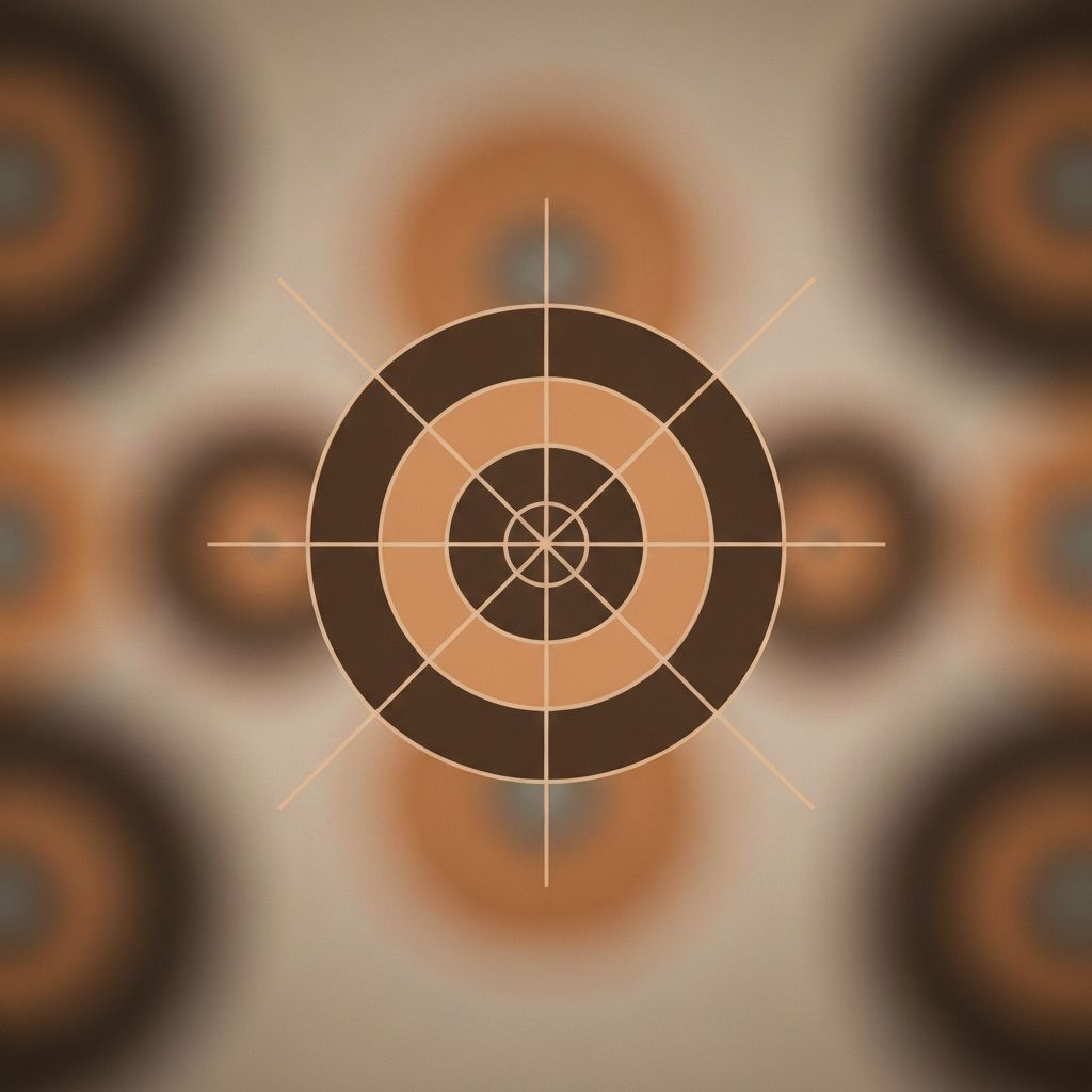 Illustration conceptuelle de la concentration visuelle