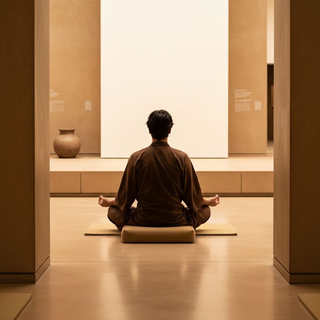 Environnement calme illustrant la relaxation visuelle et la concentration